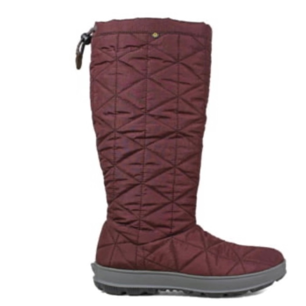 Bogs Snowday Tall Waterproof Winter Boots Wine